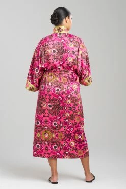 Palazzo Kimono Robe 7 Palazzo Kimono Robe -Natori Sales Shop Palazzo Kimono Robe Fiesta Pink Combo by Natori 2 62672.1690449251