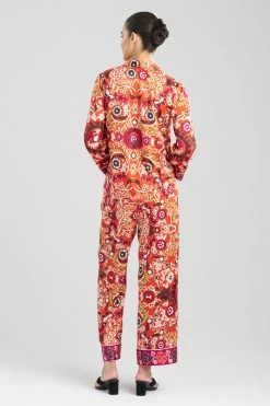 Palazzo Notch PJ -Natori Sales Shop Palazzo Notch PJ Amber Espresso by Natori 72574.1692194330