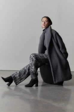 Paloma-Printed Cady Pants 7 Paloma-Printed Cady Pants -Natori Sales Shop Paloma Printed Cady Pants Graphite by Natori 3 68411.1632141020