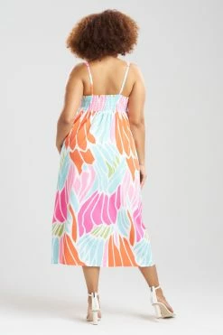 Papillon Gown -Natori Sales Shop Papillon Gown Bright Heather Coral by Natori 2 14413.1674077542