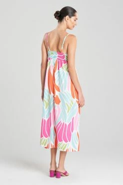 Papillon Gown -Natori Sales Shop Papillon Gown Bright Heather Coral by Natori 3 55698.1674147514