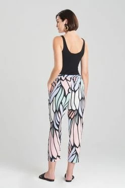 Papillon Pants -Natori Sales Shop Papillon Pants Periwinkle by Natori 2 79653.1674151868