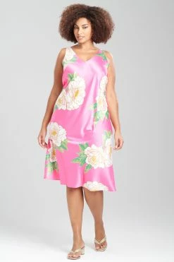 Paradise Peony Gown -Natori Sales Shop Paradise Peony Gown Pink Multi by N Natori 3 57182.1675375722