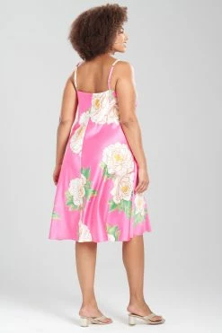 Paradise Peony Gown -Natori Sales Shop Paradise Peony Gown Pink Multi by N Natori 4 04834.1675375723
