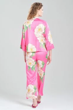 Paradise Peony Mandarin PJ -Natori Sales Shop Paradise Peony Mandarin PJ Pink Combo by N Natori 3 17383.1675365736