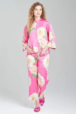 Paradise Peony Mandarin PJ -Natori Sales Shop Paradise Peony Mandarin PJ Pink Combo by N Natori 56332.1675365736