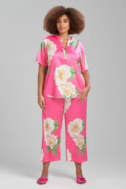 Paradise Peony PJ -Natori Sales Shop Paradise Peony PJ Pink Multi by N Natori 3 50940.1675375755