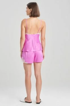 Plume Cami Short PJ -Natori Sales Shop Plume Cami Short Pj Pink Lavender by Natori 2 23652.1641413734