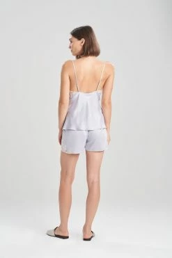 Plume Cami Short PJ -Natori Sales Shop Plume Cami Short Pj Silver by Natori 2 31079.1641413724