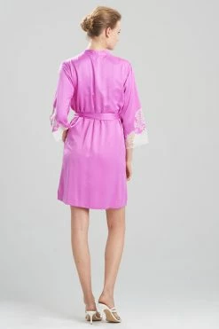 Plume Lace Wrap 21 Plume Lace Wrap -Natori Sales Shop Plume Lace Wrap Pink Lavender by Natori 2 90725.1641420666