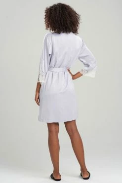 Plume Lace Wrap 25 Plume Lace Wrap -Natori Sales Shop Plume Lace Wrap Silver by Natori 2 91416.1641420813