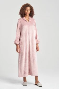 Plush Faux Lynx Lounger 6 Plush Faux Lynx Lounger -Natori Sales Shop Plush Faux Lynx Lounger Nude by N Natori 88005.1668025708