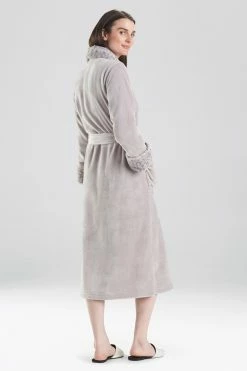Plush Lynx Robe -Natori Sales Shop Plush Lynx Robe Grecian Stone by N Natori 2 54957.1632776229