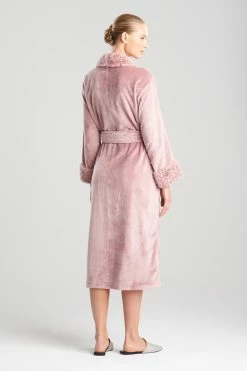 Plush Lynx Robe -Natori Sales Shop Plush Lynx Robe Nude Blush by N Natori 2 47765.1657056372