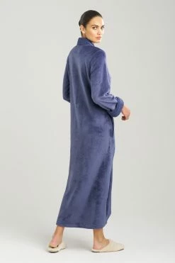 Plush Sherpa Lounger 51 Plush Sherpa Lounger -Natori Sales Shop Plush Sherpa Lounger French Navy by Natori 39824.1692201605