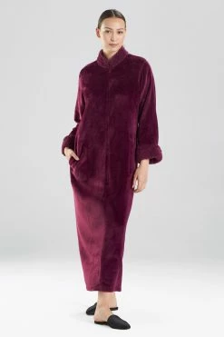 Plush Sherpa Lounger 46 Plush Sherpa Lounger -Natori Sales Shop Plush Sherpa Lounger Jewel Violet by Natori 08277.1638389739