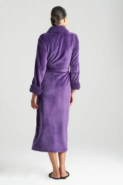 Plush Sherpa Robe -Natori Sales Shop Plush Sherpa Robe Amethyst by Natori 2 13638.1655831045