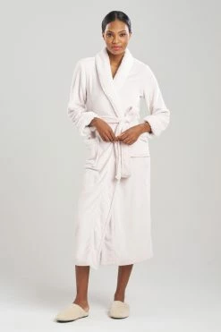 Plush Sherpa Robe -Natori Sales Shop Plush Sherpa Robe Bone by Natori 50514.1692197742