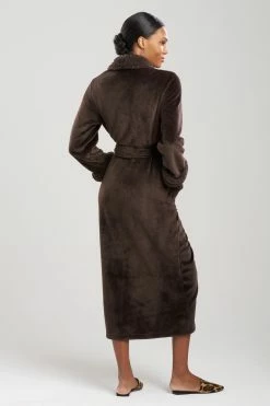 Plush Sherpa Robe -Natori Sales Shop Plush Sherpa Robe Espresso by Natori 2 31266.1692197590