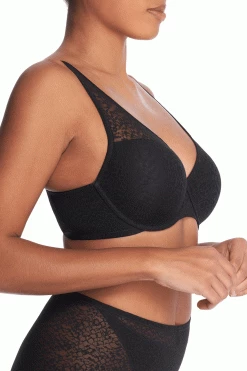 Pretty Smooth Full Fit Contour Underwire Bra 77 Pretty Smooth Full Fit Contour Underwire Bra -Natori Sales Shop Pretty Smooth Full Fit Smoothing Contour Underwire Black by Natori 2 48692.1686933651