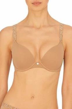 Pure Luxe Push-Up Underwire Bra -Natori Sales Shop Pure Luxe Push Up Underwire Bra Cafe by Natori 37549.1681930956