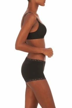 Pure Luxe Push-Up Underwire Bra -Natori Sales Shop Pure Luxe Push Up Underwire Bra Pure Luxe Boyshort Black Combo by Natori 5 06083.1681931039