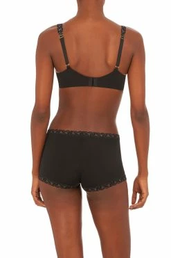Pure Luxe Push-Up Underwire Bra -Natori Sales Shop Pure Luxe Push Up Underwire Bra Pure Luxe Boyshort Black Combo by Natori 6 32627.1681931040