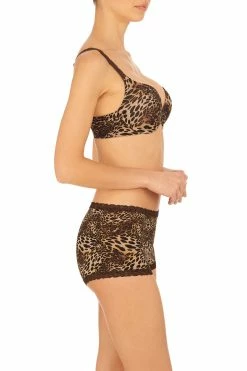 Pure Luxe Push-Up Underwire Bra -Natori Sales Shop Pure Luxe Push Up Underwire Bra Pure Luxe Boyshort Java Luxe Leopard Print by Natori 2 41448.1681931005