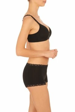 Pure Luxe Wireless Contour Bra 48 Pure Luxe Wireless Contour Bra -Natori Sales Shop Pure Luxe Wireless Contour Bra Pure Luxe Boy Short Black Combo by Natori 2 78790.1681931346