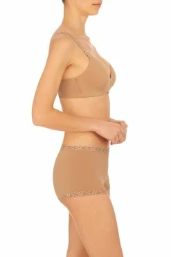 Pure Luxe Wireless Contour Bra 36 Pure Luxe Wireless Contour Bra -Natori Sales Shop Pure Luxe Wireless Contour Bra Pure Luxe Boy Short Cafe by Natori 2 92152.1681931272