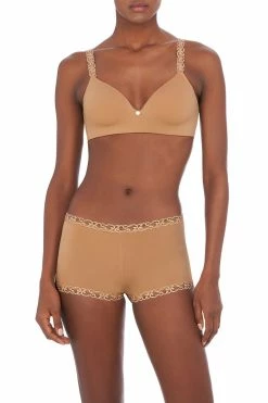 Pure Luxe Wireless Contour Bra 41 Pure Luxe Wireless Contour Bra -Natori Sales Shop Pure Luxe Wireless Contour Bra Pure Luxe Boy Short Cafe by Natori 4 17317.1681931282