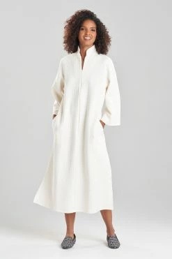 Quilted Infinity Jacquard Lounger -Natori Sales Shop Quilted Infinity Jacquard Lounger Cream by Natori 95030.1662728434