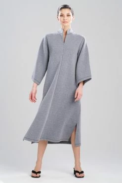 Quilted Infinity Jacquard Lounger -Natori Sales Shop Quilted Infinity Jacquard Lounger Heather Grey by Natori 34882.1692351857