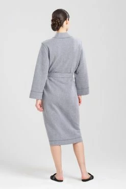 Quilted Infinity Jacquard Robe -Natori Sales Shop Quilted Infinity Jacquard Robe Heather Grey by Natori 64988.1692196226