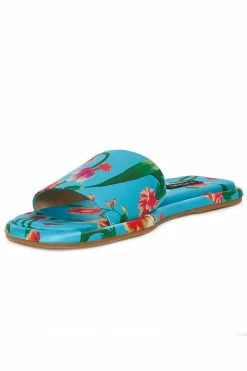 Radial Chikayo Satin Slide -Natori Sales Shop Radial Chikayo Satin Slide Aqua by Natori 3 84077.1643918502