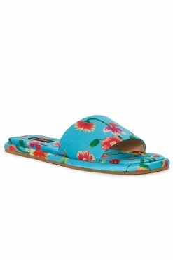 Radial Chikayo Satin Slide -Natori Sales Shop Radial Chikayo Satin Slide Aqua by Natori 23937.1643918500
