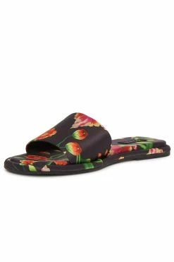 Radial Chikayo Satin Slide -Natori Sales Shop Radial Chikayo Satin Slide Black by Natori 3 49524.1643918495