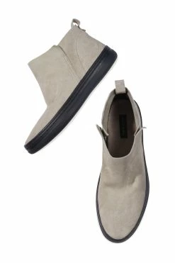 Real Suede Sneaker Bootie -Natori Sales Shop Real Suede Bootie Sandstone by Natori 2 56235.1631591303