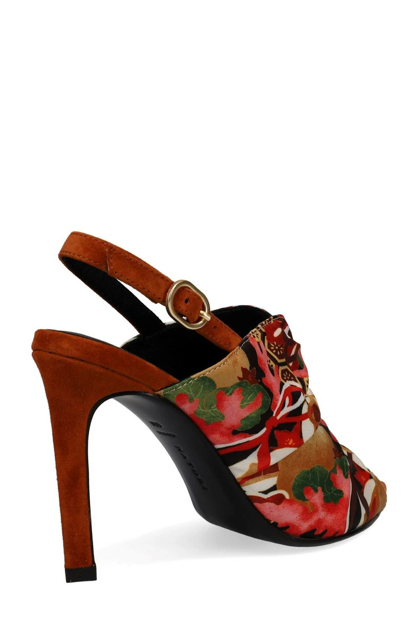 Reen Ikebana Silk Open Toe Sling 2 Reen Ikebana Silk Open Toe Sling - Image 2