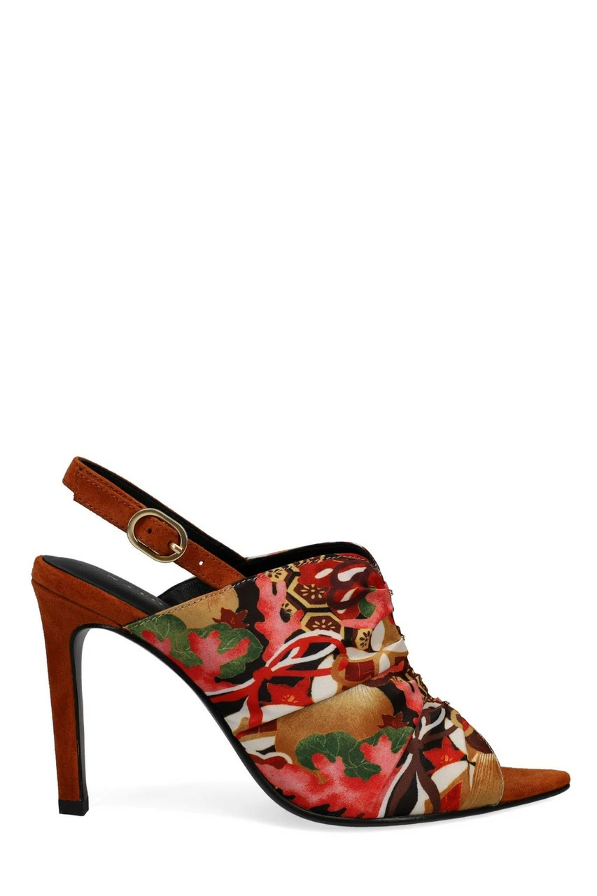 Reen Ikebana Silk Open Toe Sling 4 Reen Ikebana Silk Open Toe Sling - Image 4