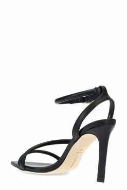 Reiki Nappa Leather Ankle Strap Heel -Natori Sales Shop Reiki Nappa Leather Ankle Strap Heel Black by Natori 4 22673.1677176379