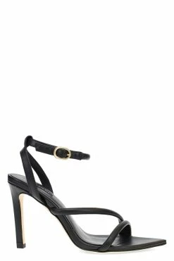 Reiki Nappa Leather Ankle Strap Heel -Natori Sales Shop Reiki Nappa Leather Ankle Strap Heel Black by Natori 5 27986.1677176378