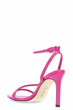 Reiki Nappa Leather Ankle Strap Heel -Natori Sales Shop Reiki Nappa Leather Ankle Strap Heel Dragonfruit by Natori 3 29473.1675096187