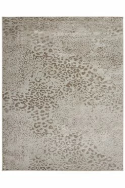 Serengeti- Grey Leopard Rug