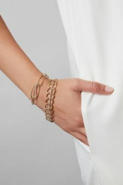 Shangri-La Elliptical Yin-Yang 14K Gold And Diamond Link Bracelet -Natori Sales Shop SHOT 14 1313 52387.1630345065