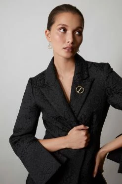 Shangri-La Yin-Yang 14K Gold And Diamond Brooch 15 Shangri-La Yin-Yang 14K Gold And Diamond Brooch -Natori Sales Shop SHOT 18 1655 09405.1628896558