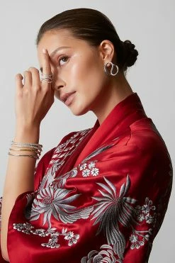 Shangri-La Brushstroke 14K Gold And Diamond Full Bracelet -Natori Sales Shop SHOT 2 82 86118.1630003390