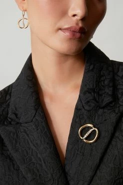 Shangri-La Yin-Yang 14K Gold And Diamond Dangle Earrings 15 Shangri-La Yin-Yang 14K Gold And Diamond Dangle Earrings -Natori Sales Shop SHOT 18 1662 80214.1630089725