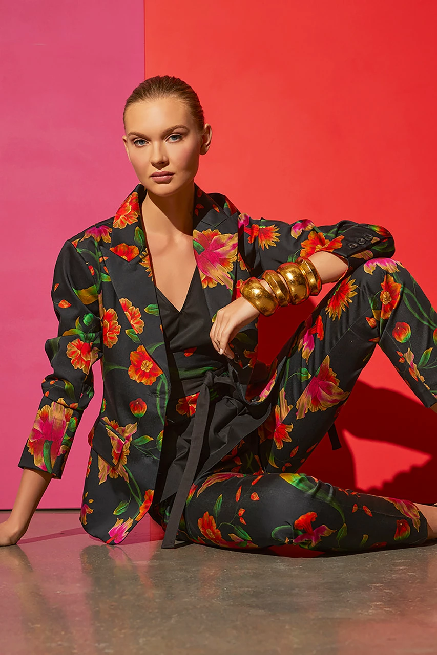 Chikayo-Cotton Sateen Pants 4 Chikayo-Cotton Sateen Pants - Image 4