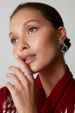 Shangri-La Brushstroke 14K Gold And Diamond Full Eternity Stacking Ring 46 Shangri-La Brushstroke 14K Gold And Diamond Full Eternity Stacking Ring -Natori Sales Shop SHOT 2 151 27572.1630087322